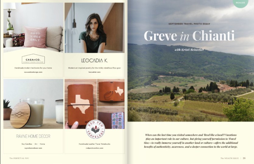 Published Article: The Perpetual You – Greve in Chianti