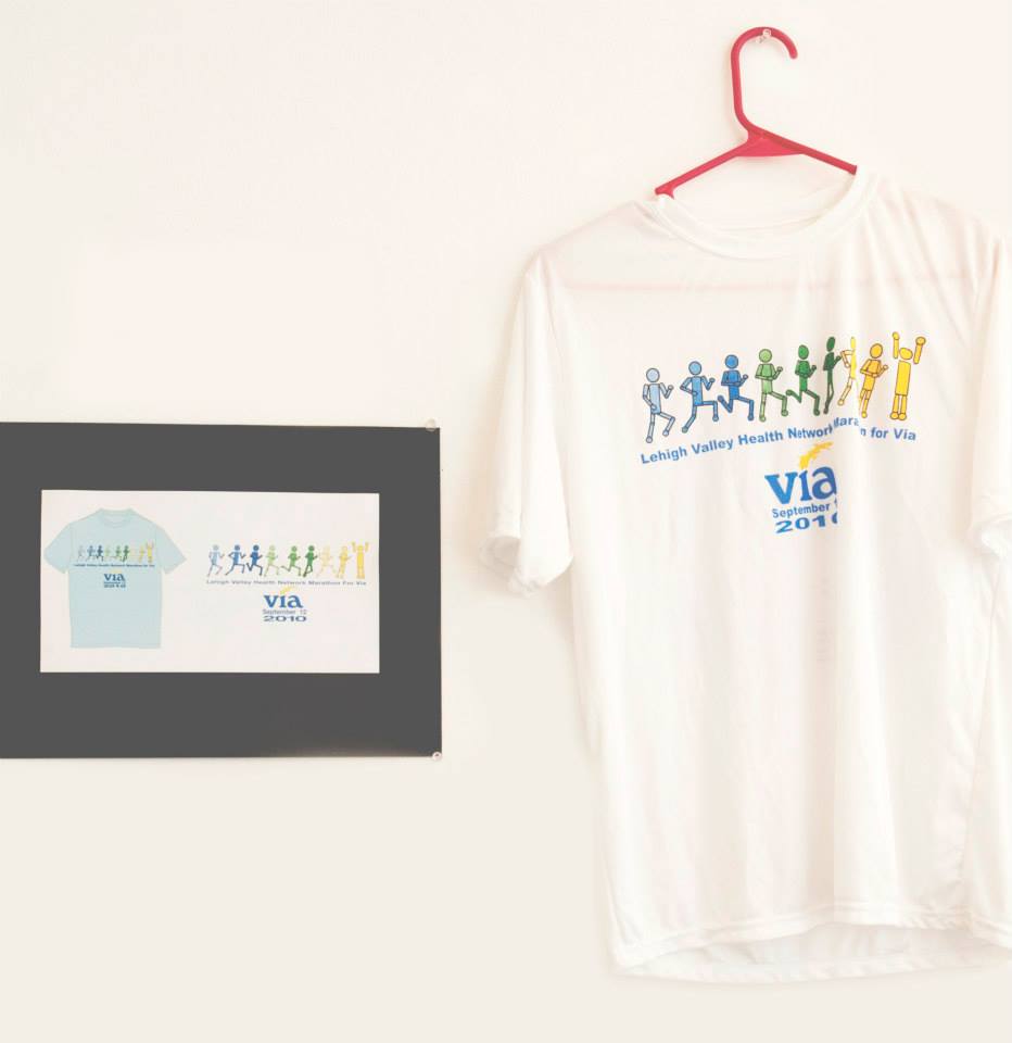 Graphic Design: T-shirt Design – LHN Via Marathon
