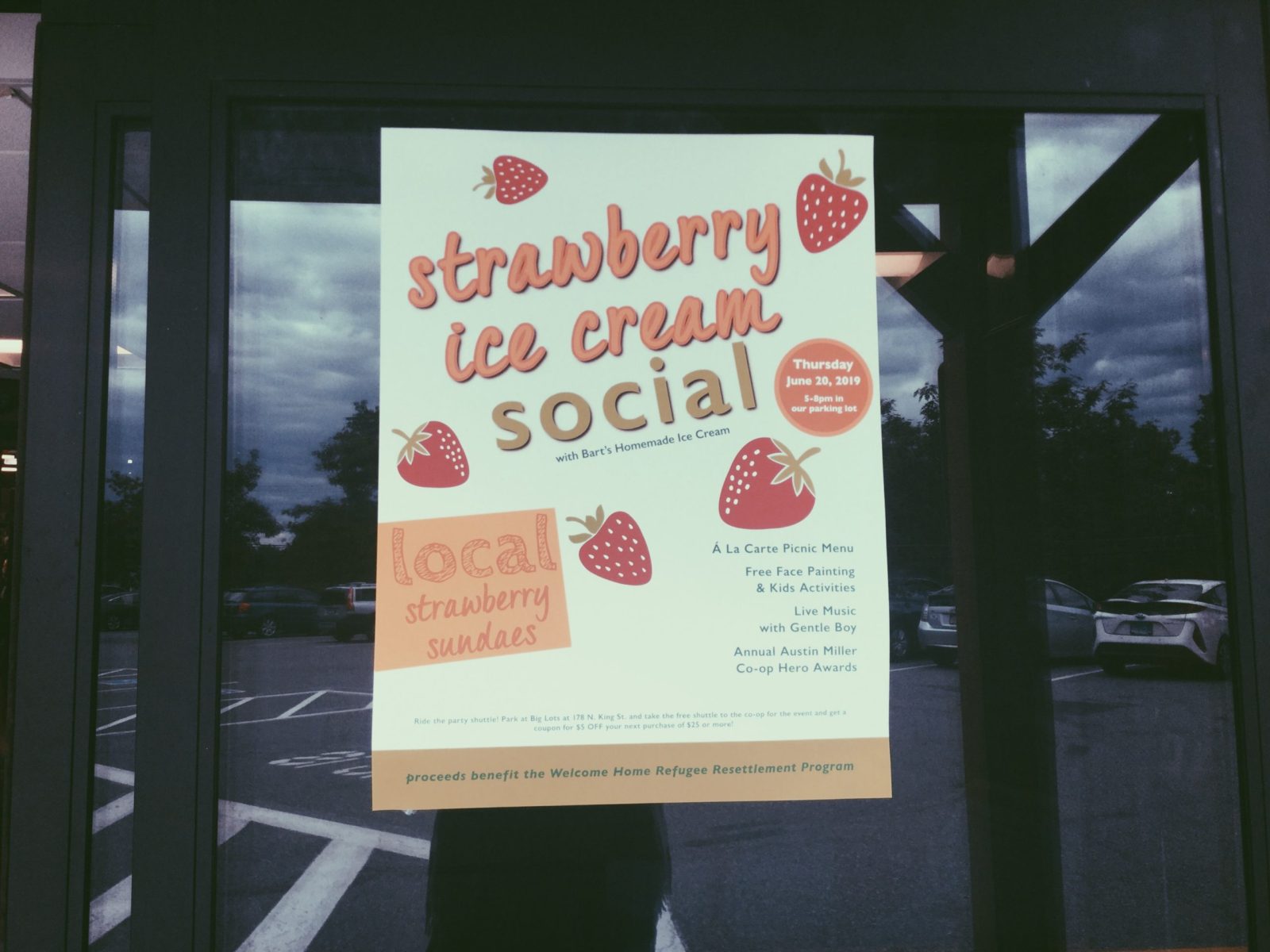 Graphic Design: Strawberry Ice Cream Social