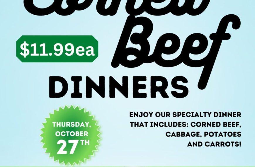 Graphic Design: Specialty Dinner Posters – VFM