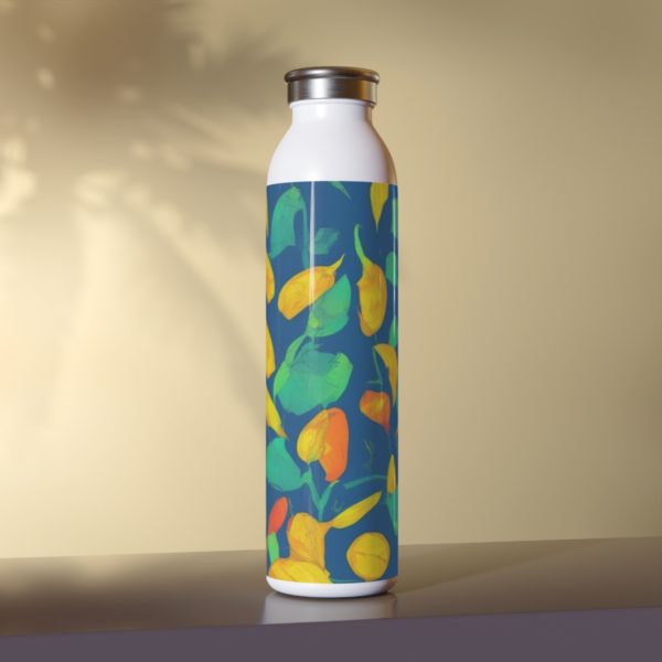 Arranged Image Colorful Plantain Slim Water Bottle