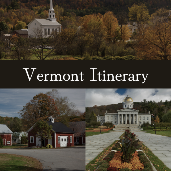 Vermont Itinerary